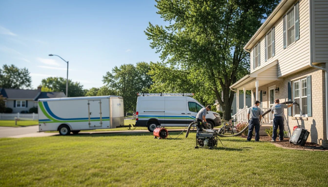 Flooded Basement Restoration And Cleanup With Repair in Gatesville, NC near me